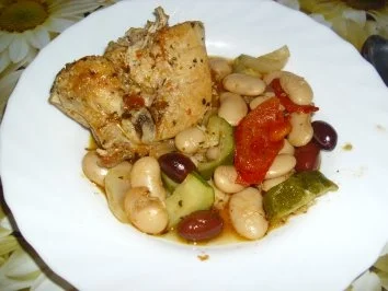 Mediterrane Hähnchen-Pfanne - Rezept