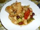 Mediterrane Hähnchen-Pfanne - Rezept