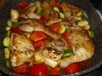 Mediterrane Hähnchen-Pfanne - Rezept - Bild Nr. 11