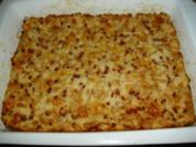 Pikanter Semmelauflauf - Rezept