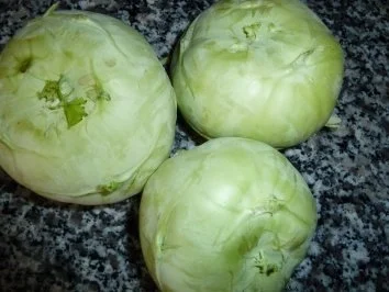 Honig-Kassler an sahnigem Kohlrabi und Salzkartoffeln - Rezept - Bild Nr. 5