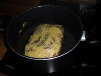 Rinderschmorbraten mit Spätzle und Kartoffelsalat-a richtigs Schwobaessa halt - Rezept - Bild Nr. 2