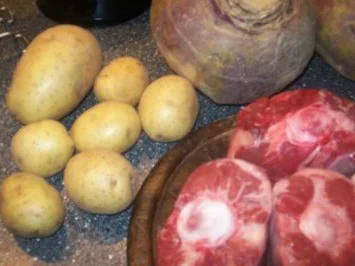 Eintopf - Kohlrübeneintopf mit Ochsenschwanz - Rezept - Bild Nr. 4