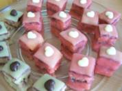 Petit fours mit Holundergelee-Füllung - Rezept