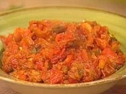 Paprika-Auberginen-Mus - Rezept