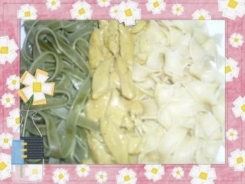 Pasta Stroh und Heu - Rezept
