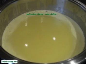 Suppe:   LAUCHCREMSUPPE - Rezept