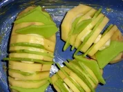 Rezept: Fรคcherkartoffeln mit Wasabikรคse Fรคcherkartoffeln mit Wasabikรคse - Rezept