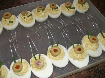 Party/Fete: GEFÜLLTE EIER - Rezept - Bild Nr. 3