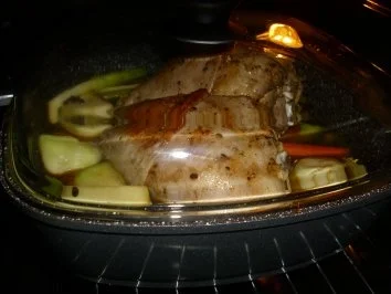 Putenunterkeulen - Rosenkohl gebraten mit Cashewnüsse - Salzkartoffeln - Rezept - Bild Nr. 9