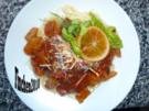 Chorizo-Kohlrabi-Pfanne an Spaghetti mit ital.Bergkäse - Rezept