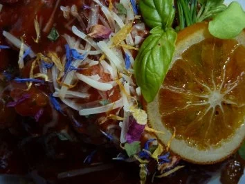 Chorizo-Kohlrabi-Pfanne an Spaghetti mit ital.Bergkäse - Rezept - Bild Nr. 3