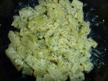 Chorizo-Kohlrabi-Pfanne an Spaghetti mit ital.Bergkäse - Rezept - Bild Nr. 5