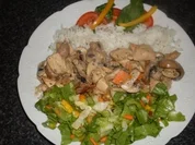 Champignon-Hähnchen-Pfanne... - Rezept