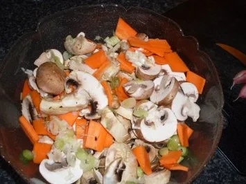 Champignon-Hähnchen-Pfanne... - Rezept - Bild Nr. 2