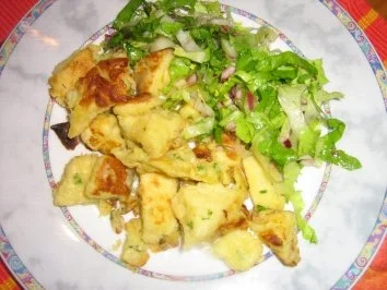 Dummis mit Endiviensalat - Rezept