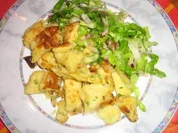 Dummis mit Endiviensalat - Rezept