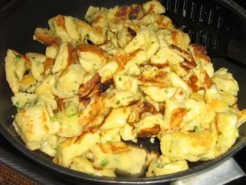 Dummis mit Endiviensalat - Rezept - Bild Nr. 5