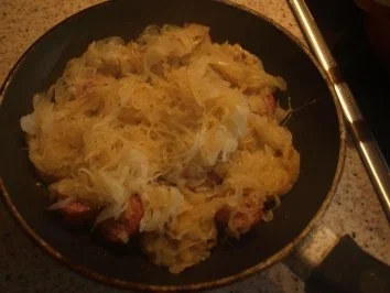 Sauerkraut-Knödel-Pfanne - Rezept - Bild Nr. 3