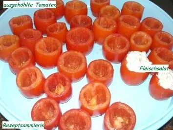 Rezept: Party/Fete: GEFÜLLTE TOMATEN Bild Nr. 2 Party/Fete: GEFÜLLTE TOMATEN - Rezept - Bild Nr. 2