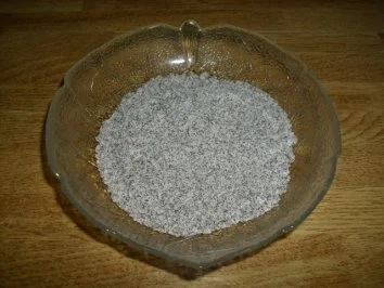 Mohnzucker selbstgemacht für Germknödel - Rezept