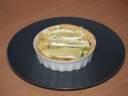 Käse - Quiche mit Birnen - Rezept