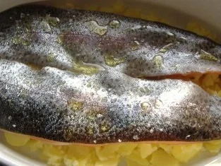 Lachsforellenfilet mit Limonenschaum - Rezept - Bild Nr. 3