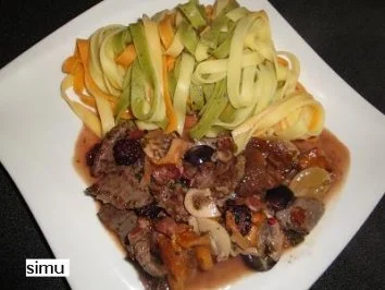 Rezept: Herbstliches Straussengeschnetzeltes Bild Nr. 8 Herbstliches Straussengeschnetzeltes - Rezept - Bild Nr. 8