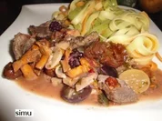 Herbstliches Straussengeschnetzeltes - Rezept