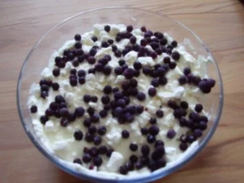 Rezept: Heidelbeernachtisch Heidelbeernachtisch - Rezept