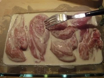 Gebackenes Hühnerfleisch mit Gemüse und Reis - Rezept - Bild Nr. 2