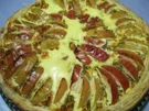 Apfelquiche ganz herzhaft - Rezept