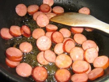 Rezept: Cabanossi-Kritharaki-Pfanne Bild Nr. 4 Cabanossi-Kritharaki-Pfanne - Rezept - Bild Nr. 4