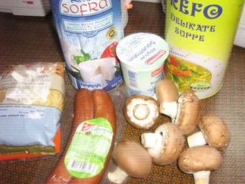 Rezept: Cabanossi-Kritharaki-Pfanne Bild Nr. 2 Cabanossi-Kritharaki-Pfanne - Rezept - Bild Nr. 2