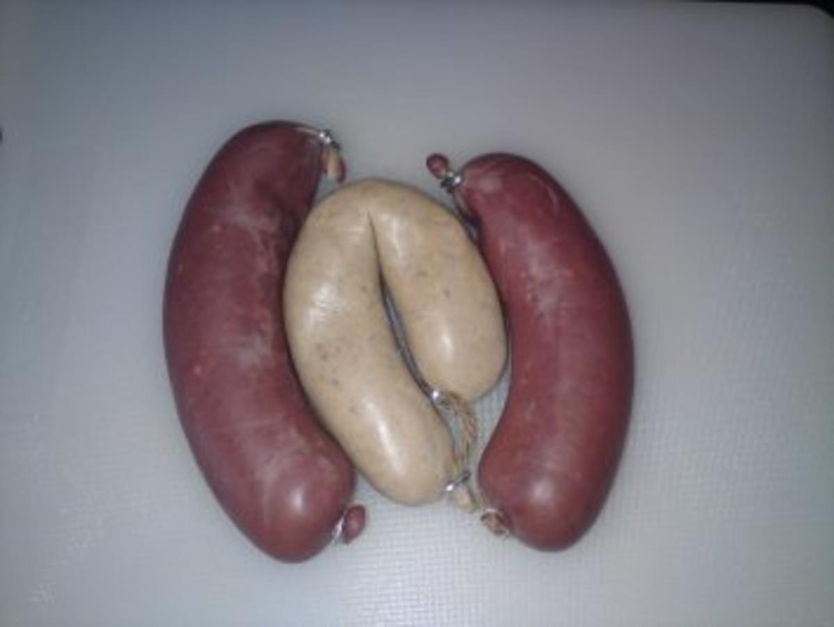 Blut- und Leberwurst aus der Pfanne - Rezept By fleischzahn