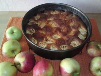 Apfel-Kuchen,sehr fein - Rezept