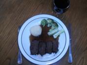 Fleisch: Rinderbäckchen mit Holundersirup - Rezept