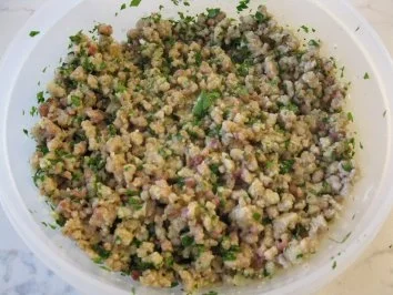 Selbstgemachte Ravioli mit 2 verschiedenen Füllungen und Tomatensauce - Rezept - Bild Nr. 2