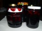 Winterliches Holundergelee mit Birnenstückchen und Rotwein - Rezept