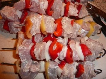 Rezept: Fisch: Fisch-Schaschlik Bild Nr. 5 Fisch: Fisch-Schaschlik - Rezept - Bild Nr. 5