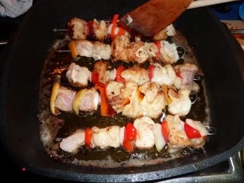 Rezept: Fisch: Fisch-Schaschlik Bild Nr. 6 Fisch: Fisch-Schaschlik - Rezept - Bild Nr. 6