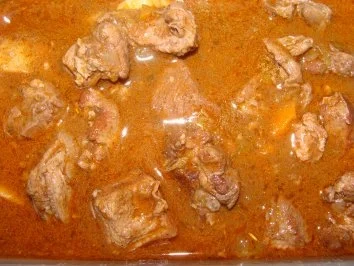 Fleisch :  -Mein Wildschweingulasch- - Rezept - Bild Nr. 2