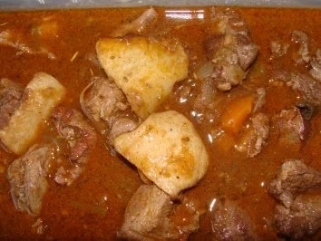 Fleisch :  -Mein Wildschweingulasch- - Rezept - Bild Nr. 3