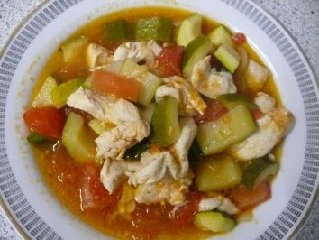 Rezept: Zucchini-Eintopf Zucchini-Eintopf - Rezept