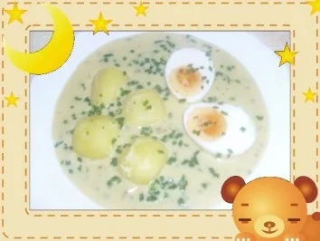 Rezept: Eier in Senfsoße Eier in Senfsoße - Rezept