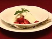 Joghurt-Butter-Eis mit Früchten (Oliver Fleischer) - Rezept