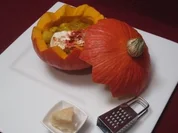 Hokkaido-Überraschung mit griechischem Flair - Rezept