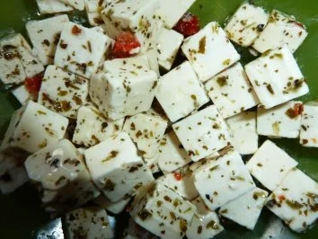 Balkanpfanne an Reisrand mit Feta - Rezept - Bild Nr. 3