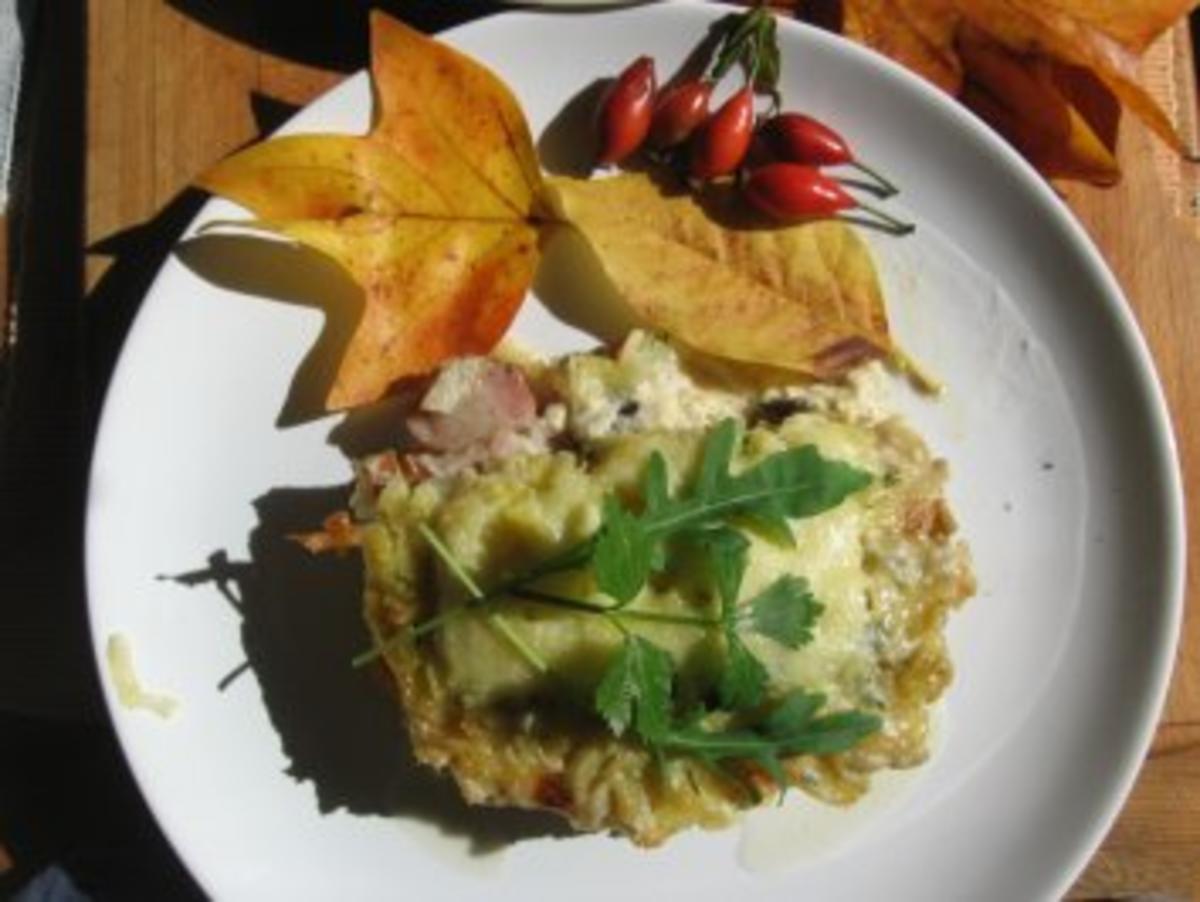 kulinarischer Erntedankauflauf mit delikatem Herbstsalat - Rezept - Bild Nr. 4