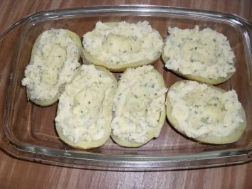 Rezept: Eier in Kartoffelhöhle Bild Nr. 4 Eier in Kartoffelhöhle - Rezept - Bild Nr. 4